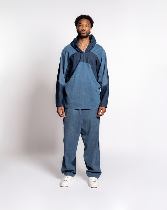 DENIM HOODIE